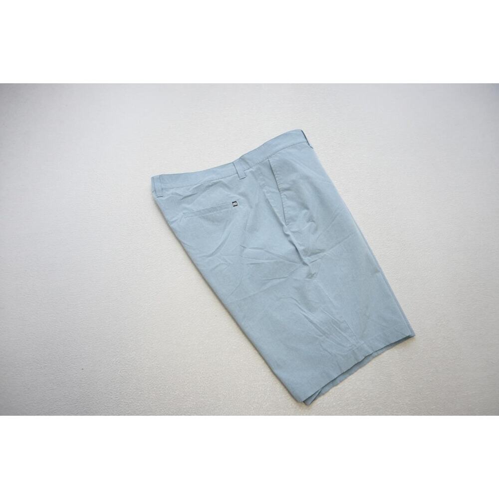 Travis Mathew Golf Shorts Blue Flat Dry Fitting Stretch Athleticβ Mens Size 42